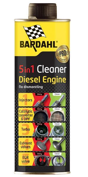 Bardahl 5 in 1 Diesel motor reiniger 500ML, Auto diversen, Onderhoudsmiddelen