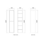 Badmeubelset BWS Riga Met Lako Wastafel Wit 120 cm Kasjmier, Ophalen of Verzenden, Nieuw