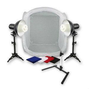 Bresser BR-2114 Daglichtset + Tent 80X80cm | Outlet model, Audio, Tv en Foto, Fotocamera's Digitaal, Gebruikt, Overige Merken