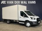 Ford Transit 2.0TDCI 170pk Bakwagen Laadklep Euro6 Airco | C, Auto's, Bestelauto's, Stof, Gebruikt, Wit, Dealer onderhouden