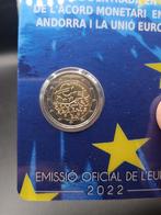 Andorra. 2 Euro 2022 Carlomagno + Acuerdo Monetario (2, Postzegels en Munten, Munten | Europa | Euromunten