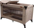 MamaLoes Raff Taupe Deluxe Campingbed incl. Aankleedvlak, Verzenden, Nieuw