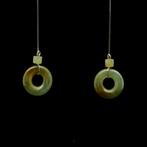 Jade - Zilver, NGTC-gecertificeerde jadeïet & S925 zilveren