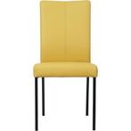 Leren eetkamerstoel Comfort - Toledo Giallo (geel) - Poten, Huis en Inrichting, Stoelen, Nieuw, Leer, Ophalen of Verzenden, Eén