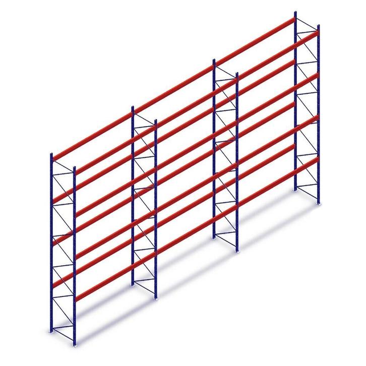 Aanbieding: Voordeelrij gebruikte Polypal palletstelling, Zakelijke goederen, Kantoor en Winkelinrichting | Magazijn, Stelling en Opslag