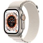Apple Watch Ultra 49mm LTE Alpine Wit Titanium met GARANT..., Telecommunicatie, Mobiele telefoons | Apple iPhone, Ophalen of Verzenden