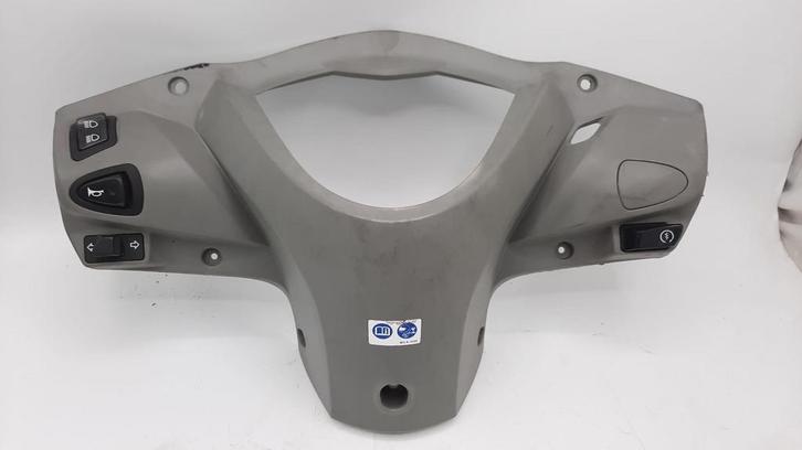 Honda Vision / 2016 / Stuurkap met schakelaars / Grijs, Fietsen en Brommers, Brommeronderdelen | Scooters, Kap, Honda, Ophalen of Verzenden