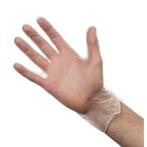 Handschoenen vinyl transparant poedervrij | 100 stuks Vogue, Verzenden, Nieuw in verpakking