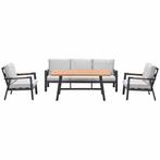 Garden Impressions Lissabon lounge dining set 4-delig, Tuin en Terras, Tuinsets en Loungesets, Verzenden, Nieuw