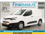 Toyota PROACE CITY 1.5 L1H1 Marge Airco Cruise TrekH €277pm, Auto's, Wit, Nieuw, Toyota, Lease