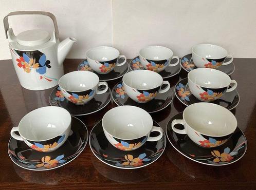 Arzberg - Koffieservies (19) - of theeservies - Porselein, Antiek en Kunst, Antiek | Meubels | Tafels