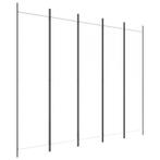 Kamerscherm 5-delig Wit | Duurzaam | Gebruikt | Voordeel, Huis en Inrichting, Woonaccessoires | Kamerschermen, Ophalen of Verzenden