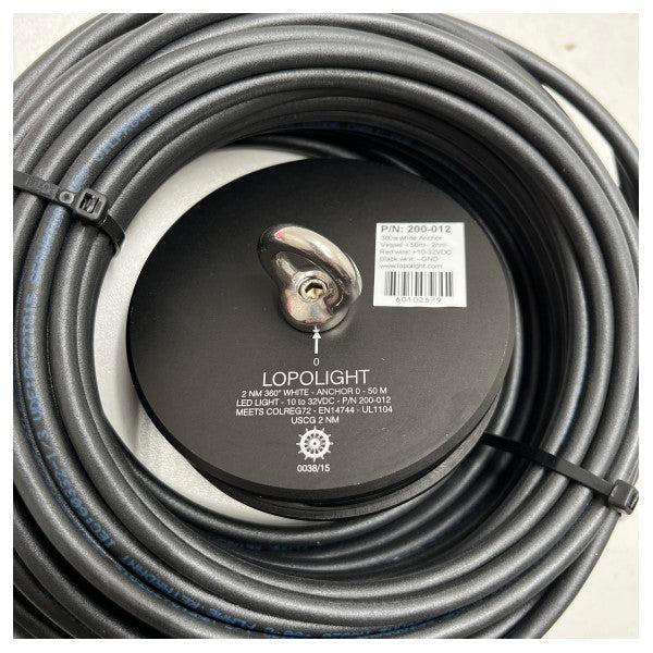 Bieden: Lopolight 2nm white 360 degree hoist anchor light b, Watersport en Boten, Bootonderdelen, Elektra en Verlichting, Nieuw