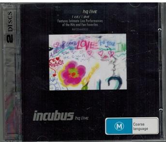 cd - Incubus - HQ Live CD+DVD, Cd's en Dvd's, Cd's | Rock, Nieuw in verpakking, Verzenden