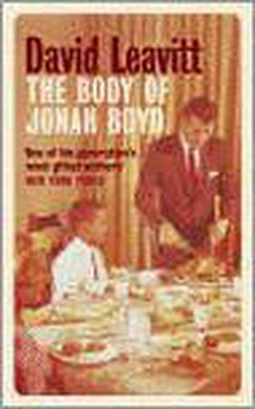 The Body of Jonah Boyd 9780747580263 David Leavitt, Boeken, Overige Boeken, Gelezen, Verzenden