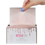 Styletek Voorgevouwen 5x11 Gouden Pop Up Folie - 500st, Ophalen of Verzenden, Nieuw, Overige typen