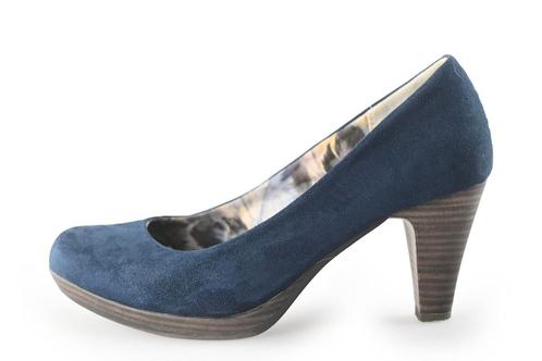 Marco Tozzi Pumps in maat 38 Blauw | 10% extra korting, Kleding | Dames, Schoenen, Blauw, Zo goed als nieuw, Pumps, Verzenden