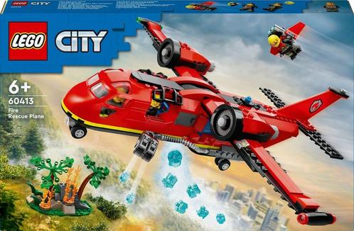 LEGO City Brandweervliegtuig - 60413, Kinderen en Baby's, Speelgoed | Duplo en Lego, Zo goed als nieuw, Ophalen of Verzenden
