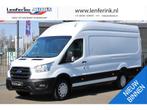 Ford Transit 2.0 TDCI 130 pk L4L3 Airco Camera va € 266/mnd, Auto's, Gebruikt, Wit, Start-stop-systeem, Ford