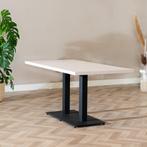 50% Korting: Eettafel Nils melamine beige 160 x 80 cm, Ophalen, Zo goed als nieuw, Rechthoekig, Scandinavisch, Modern