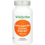 VitOrtho Ashwagandha extract KSM-66 300 mg - 60 Vegetarische, Verzenden, Nieuw