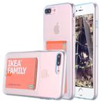 iPhone 7 Plus / 8 Plus TPU Hoesje Met Card Slot - Pasjesvakj, Ophalen of Verzenden, Nieuw