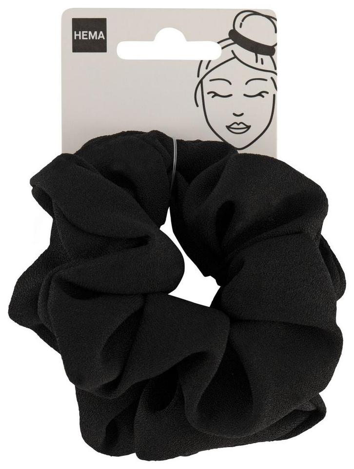 HEMA Scrunchies stof zwart - 2 stuks, Sieraden, Tassen en Uiterlijk, Uiterlijk | Haarverzorging, Nieuw, Verzenden