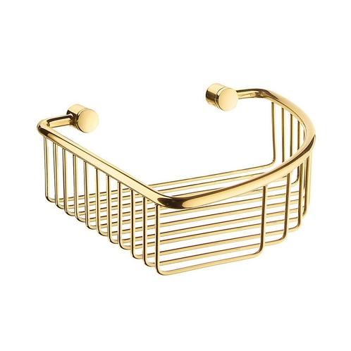 Smedbo Hoekkorf Villa 20x20x6 cm Gepolijst Messing Goud, Doe-het-zelf en Verbouw, Sanitair, Ophalen of Verzenden