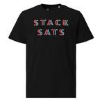 Bitcoin t-shirt - Stack Sats -100% Biologisch Katoen, Kleding | Dames, T-shirts, Nieuw, Store of Value, Zwart, Korte mouw