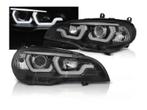 Tubelight LED DRL koplampen Black geschikt voor BMW X5 E70, Nieuw, BMW, Verzenden