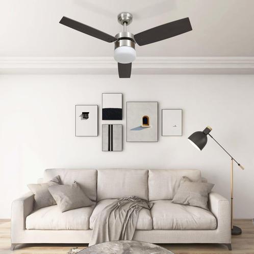 vidaXL Plafondventilator met lamp afstandsbediening 108 cm, Witgoed en Apparatuur, Ventilatoren, Nieuw, Verzenden