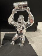 Richard Orlinski (1966) - Beeld, Kong Baril argent/silver -, Antiek en Kunst