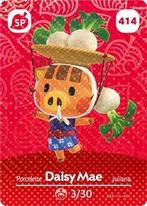 Amiibo Daisy Mae #414 - Series 5, Verzenden, Zo goed als nieuw