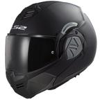 LS2 FF906 Advant Solid Mat Zwart Systeemhelm Met LS2-4X UCS, Motoren, Systeemhelm, XXL, Nieuw met kaartje, Overige merken
