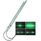 LED Knight Rider strip - GROEN - 30 cm - 12 volt, Ophalen of Verzenden