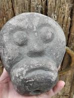 Beeld, 4 Abstracte stenen beelden - Cabezas de Piedra - 14, Antiek en Kunst, Kunst | Designobjecten