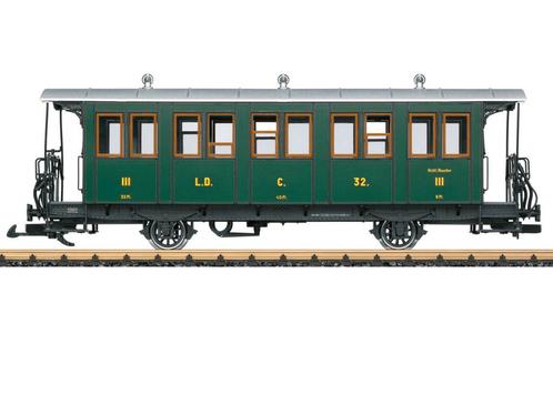 LGB 30341 RhB Personenwagen, Metallrader (grootspoor), Hobby en Vrije tijd, Modeltreinen | Overige schalen, Overige typen, Nieuw