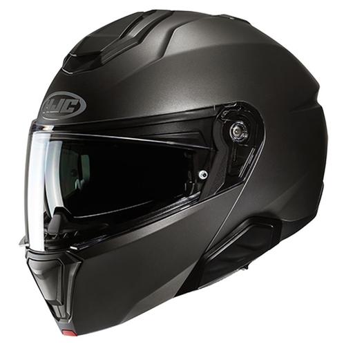 HJC i91 Donkergrijs Systeemhelm, Motoren, Kleding | Motorhelmen, Systeemhelm, Heren, XXL, Nieuw met kaartje, HJC, Verzenden