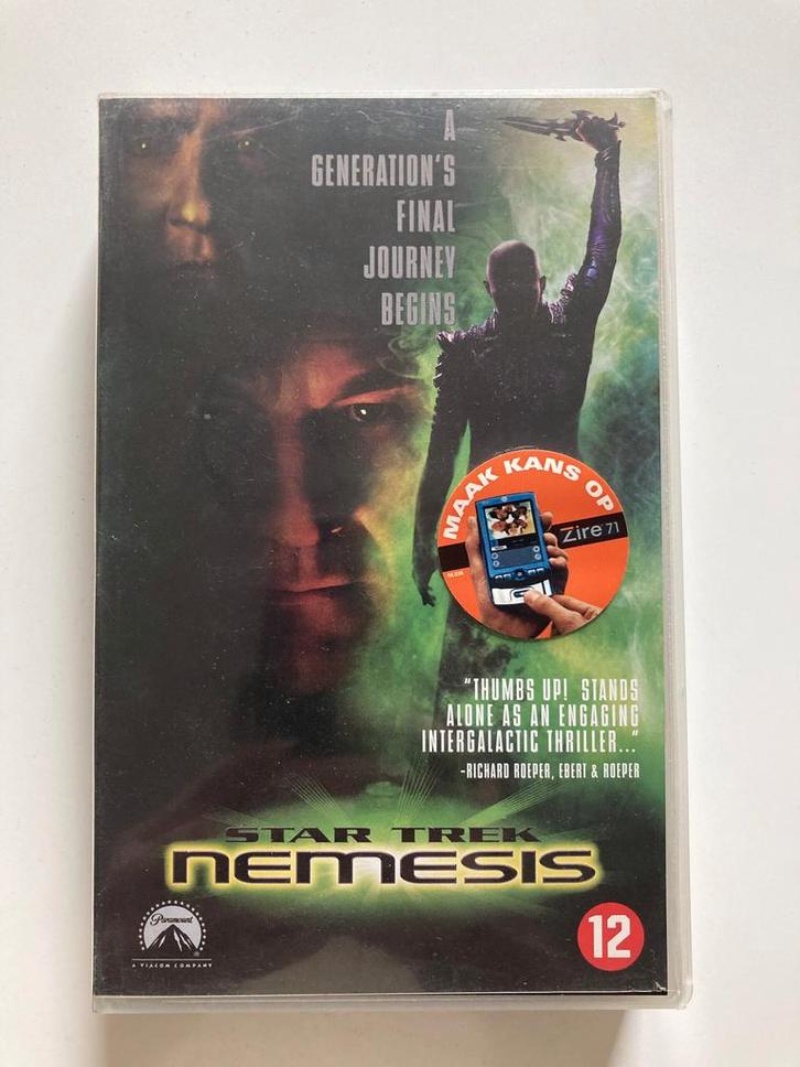 STAR TREK NEMESIS (VHS), Cd's en Dvd's, VHS | Film, Gebruikt, Verzenden