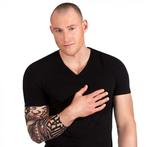 Tattoo Sleeve Dragon Skull, Nieuw, Feestartikel, Verzenden