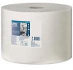 Tork Wiping poetspapier 1000 mtr 1-laags wit - per rol, Verzenden