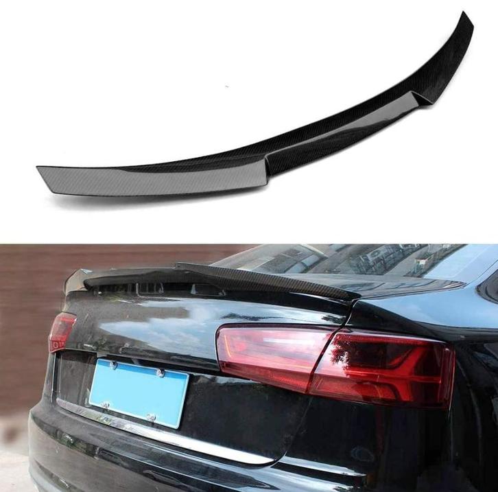 Carbon Spoiler M4-Style Audi A6 2012-2018, Auto-onderdelen, Overige Auto-onderdelen, Ophalen of Verzenden