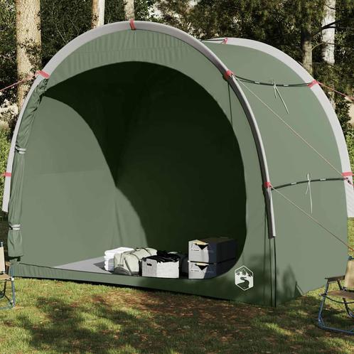 vidaXL Opbergtent waterdicht groen, Caravans en Kamperen, Tenten, Nieuw, tot en met 2, Verzenden