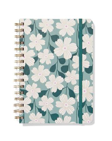 051 Notitieboek A5 gelinieerd bloemen beschikbaar voor biedingen