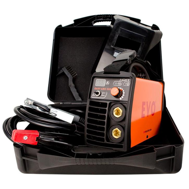 EVO EASYARC 200 elektrode lasapparaat (AW03) (Lasapparaten), Doe-het-zelf en Verbouw, Gereedschap | Lasapparaten, Tig, Nieuw, Verzenden