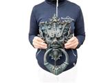 sculptuur, XL Devil Castle Door Knocker - 36 cm - IJzer, Antiek en Kunst