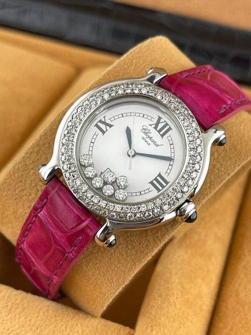 Chopard - Happy Sport - 8236 - Dames - 2008, Sieraden, Tassen en Uiterlijk, Horloges | Heren