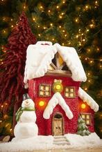 2dekans | House of Seasons Kersthuisje met Verlichting -, Diversen, Kerst, Ophalen of Verzenden, Zo goed als nieuw