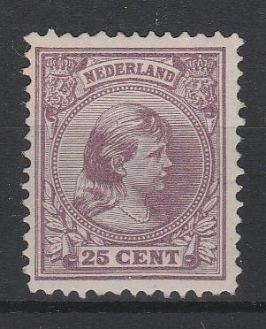 Postzegels Nederland 1891 Hangend haar NR.42 (217), Postzegels en Munten, Postzegels | Nederland, Postfris, T/m 1940, Verzenden