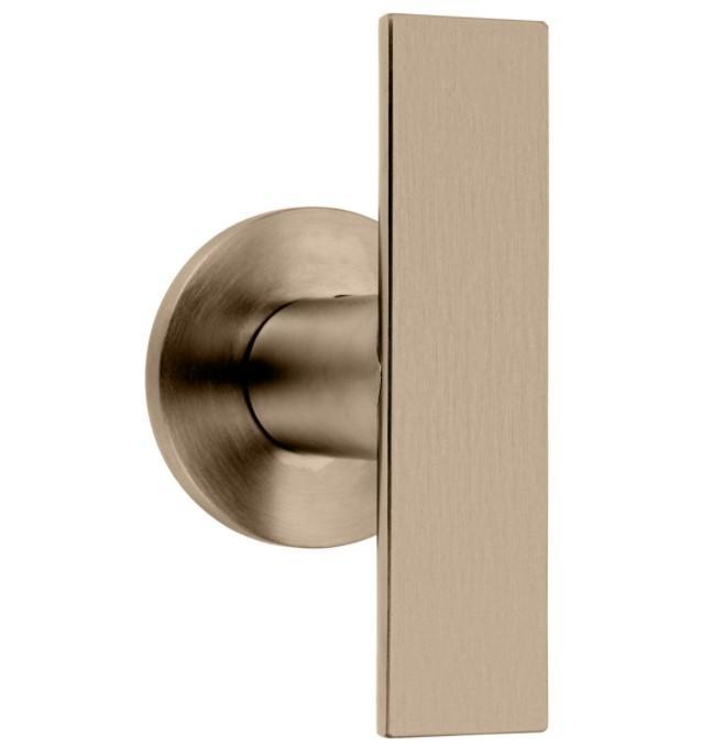 Voordeurknop Vast PIET BOON ARC PBA200VA PVD licht brons, Doe-het-zelf en Verbouw, Hang- en Sluitwerk, Verzenden